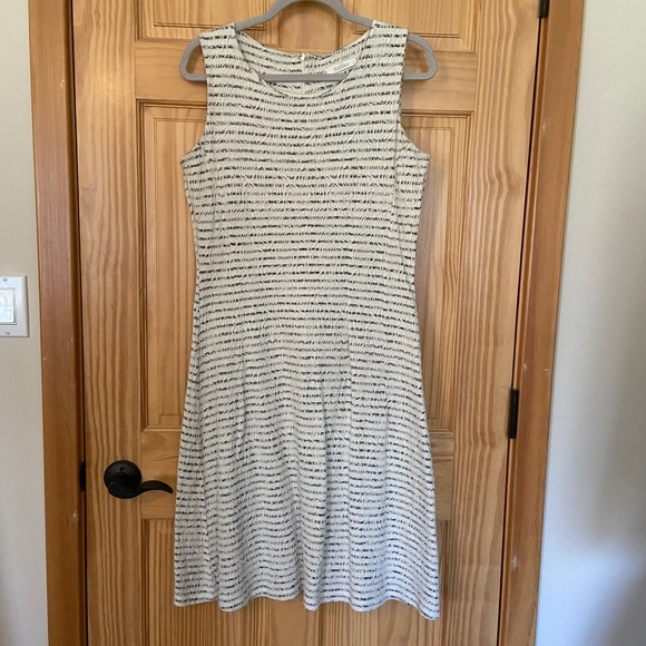 Kaliko fit and flare striped dress (US 10) - Picture 1 of 7